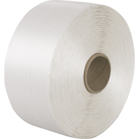 Bonded Cord Strapping, Polyester Cord, 1/4" W x 7800' L, Manual Grade Nia-Chem Ltd.