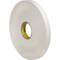 Ruban de mousse avec rev&ecirc;tement deux c&ocirc;t&eacute;s, 66 m (216') lo x 18 mm (3/4") la, 60 lb, Poly&eacute;thyl&egrave;ne Nia-Chem Ltd.