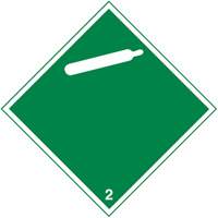 TDG Shipping Labels, Class 2, Gases, Paper Nia-Chem Ltd.