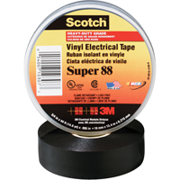 Scotch&reg; Super 88 Tape, 19 mm (3/4") x 20.1 m (66'), Black, 8.5 mils Nia-Chem Ltd.