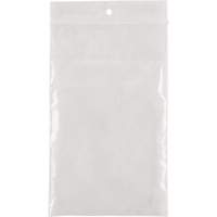 Sacs en poly, Refermable, 5" x 3", 4 mils Nia-Chem Ltd.