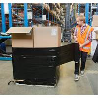 Stretch Wrap, 0.8 Gauge (20.3 micrometers), 15" x 1500', Opaque Black Nia-Chem Ltd.