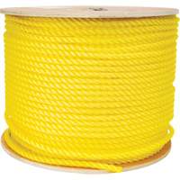 Corde jaune tress&eacute;e 3/8", Polypropyl&egrave;ne, 630' Nia-Chem Ltd.