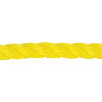Corde jaune tress&eacute;e 1/2", Polypropyl&egrave;ne, 335' Nia-Chem Ltd.