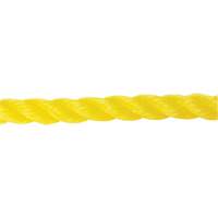 Corde jaune tress&eacute;e 5/8", Polypropyl&egrave;ne, 200' Nia-Chem Ltd.