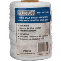 Corde Mason tress&eacute;e no 18, Nylon, 550' Nia-Chem Ltd.