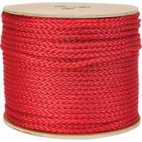 Corde rouge tress&eacute;e, Polypropyl&egrave;ne, 500' Nia-Chem Ltd.