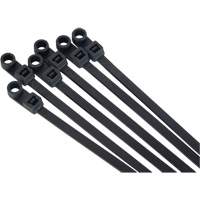 Attache-c&acirc;ble &agrave; visser, Longueur 8", R&eacute;sistance &agrave; la traction 50 lb, Noir Nia-Chem Ltd.