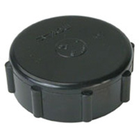 Capuchon filet&eacute;, 1-1/4", Standard, Plastique Nia-Chem Ltd.