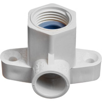 Flowguard Gold&reg; Drop Ear Elbow Fitting, Hub x FPT, CPVC, 1/2" Nia-Chem Ltd.
