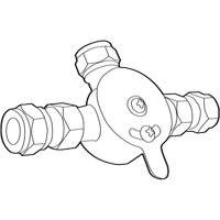 Commercial Mixing Valve with Check Valves PUM115 | Nia-Chem Ltd.