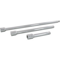 Jeu de rallonges pour douilles, Prise de 1/2", Fini Chrome, 3 Mcx Nia-Chem Ltd.