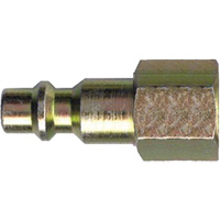 Automatic One-Handed Quick Disconnect, Brass, 3/8" x 1/4" Nia-Chem Ltd.
