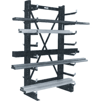 Single-sided Minitree&reg; Cantilever Rack, 36" W x 76-3/16" H Nia-Chem Ltd.