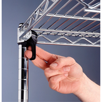 &eacute;tag&egrave;res super ajustables Super Erecta, Ensemble de Ajout, 5 Tablettes, 36" la x 86-5/8" h x 24" p Nia-Chem Ltd.