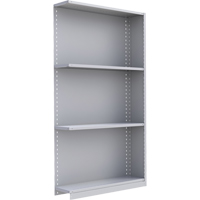&eacute;l&eacute;ment de rayonnage Interlok, Acier, Sans boulons, Capacit&eacute; 450 lb, 48" la x 88" h x 24" p Nia-Chem Ltd.