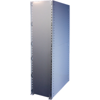 Interlok Boltless Shelving End Panel, 100" H, 18" D, Steel Nia-Chem Ltd.