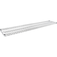 Tablette en treillis pour &eacute;tag&egrave;re robuste en treillis chromat&eacute;, 60" la x 14" p, Capacit&eacute; de 600 lb Nia-Chem Ltd.