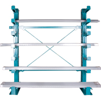 Cantilever Bar-Stock Racking - Light-Duty, Single Sided, 12" Arm, 75" H Nia-Chem Ltd.