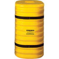 Column Protector, 10" x 10"/10" x 10 " Inside Opening, 24" L x 24" W x 42" H, Yellow RN037 | Nia-Chem Ltd.