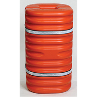 Column Protector, 6" Inside Opening, 24" L x 24" W x 42" H, Orange RN043 | Nia-Chem Ltd.