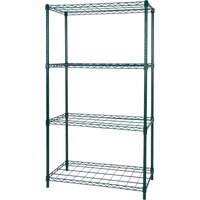Rayonnage &agrave; tablette pour s&eacute;chage, 4 Tablettes, 36" la x 63" h x 18" p Nia-Chem Ltd.