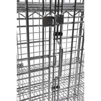 Chariot de s&eacute;curit&eacute;, Chrom&eacute;, 48" x 69" x 24", Capacit&eacute; 500 lb Nia-Chem Ltd.