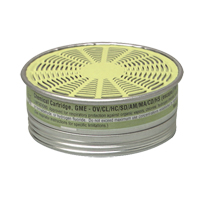 Cartouches pour respirateurs Comfo, Cartouche gaz/vapeur, Gaz multiples/Vapeur organique Nia-Chem Ltd.