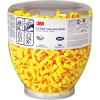 Bouchons d'oreilles E-A-RSoft Yellow Neon, Vrac - Contenant Nia-Chem Ltd.