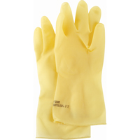 Featherweight Plus Gloves, Size Medium/8, 13" L, Rubber Latex, 17-mil SAJ550 | Nia-Chem Ltd.