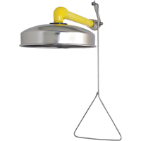 Douches d'urgence &agrave; alimentation horizontale, Montage mural Nia-Chem Ltd.