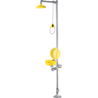 Combinaison de douche oculaire/faciale a/couvercle Nia-Chem Ltd.