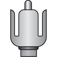 Tiges de s&eacute;curit&eacute; pour support porte-drapeau, usage intensif - accessoires & pi&egrave;ces de rechange Nia-Chem Ltd.