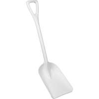 Safety Shovels - Hygienic Shovels (One-Piece), 10" x 14" Blade, 38" Length, Plastic, White SAL457 | Nia-Chem Ltd.