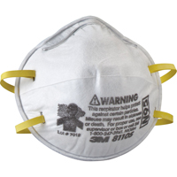 Respirateurs contre les particules 8110S, N95, Certifi&eacute; NIOSH, Petit Nia-Chem Ltd.