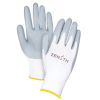 Gants l&eacute;gers enduits et respirants, 11/2T-Grand, R&ecirc;vetement Mousse de nitrile, Calibre 13, Enveloppe en Polyester Nia-Chem Ltd.