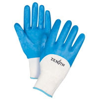 Gants enduits et tricot&eacute;s sans coutures de poids moyen, 10/T-Grand, R&ecirc;vetement Nitrile, Calibre 13, Enveloppe en Coton Nia-Chem Ltd.