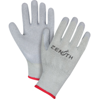 Natural Rubber Comfort-Lined Coated Gloves, 8/Medium, Rubber Latex Coating, 10 Gauge, Polyester/Cotton Shell Nia-Chem Ltd.