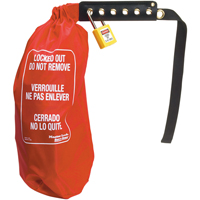 Sac de cadenassage &eacute;lectrique pour prise surdimensionn&eacute;e & contr&ocirc;le de palan, Type Prise Nia-Chem Ltd.