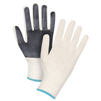 Gants en tricot &agrave; paume enduite, Poly/coton, Un c&ocirc;t&eacute;, Calibre 7, T-Grand Nia-Chem Ltd.
