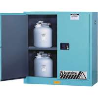 ChemCor&reg; Lined Acid/Corrosive Storage Cabinets, 30 gal., 43" x 44" x 18" Nia-Chem Ltd.