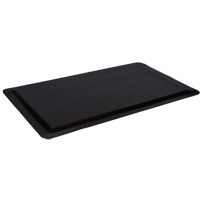 Ergo-Ease Mats, Ribbed, 2' x 10' x 7/8", Black, Rubber/Sponge Nia-Chem Ltd.