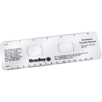 Manom&egrave;tres d'essai pour douche oculaire Nia-Chem Ltd.