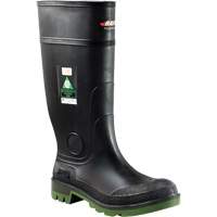 Bottes industrielles tout temps Enduro, Caoutchouc, Embout Acier, Pointure 8, Semelle R&eacute;sistant aux perforations Nia-Chem Ltd.