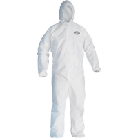 Combinaisons Kleenguard A40, Moyen, Blanc, Microporeux Nia-Chem Ltd.