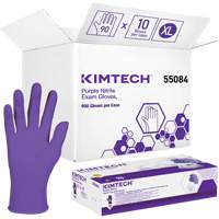 Gants d'examen Kimtech, T-Grand, Nitrile, 6 mils, Sans poudre, Mauve, Classe 2 Nia-Chem Ltd.