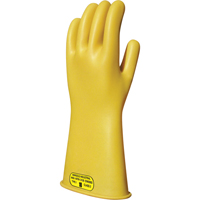 Yellow Natural Rubber Insulating Gloves, ASTM Class 2, Size 8, 14" L Nia-Chem Ltd.