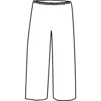 Pants, Tyvek&reg; 400, 2X-Large, White Nia-Chem Ltd.