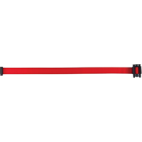 Tape Cassette for Build-Your-Own Crowd Control Barriers, Blank, 7', Red Tape Nia-Chem Ltd.