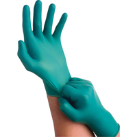Gants TouchNTuff 92-600, Petit, Nitrile, 5 mils, Sans poudre, Vert Nia-Chem Ltd.